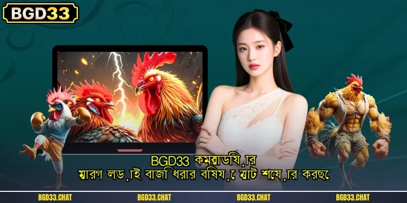 BGD33 কম্বোডিয়ার মোরগ লড়াই বাজি ধরার বিষয়ে নোট শেয়ার করছে