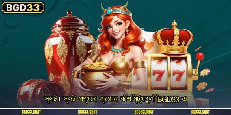 স্লট। স্লট পণ্যের প্রধান বৈশিষ্ট্যগুলি BGD33 এ